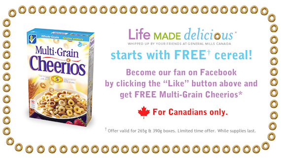 MultiGrain Cheerios Promo