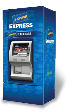 Blockbuster Express kiosk