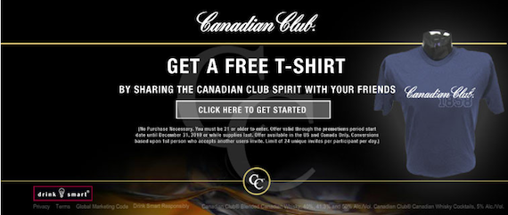 Canadian Club T-shirt