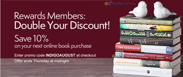 Extra 10% off at Chapters 