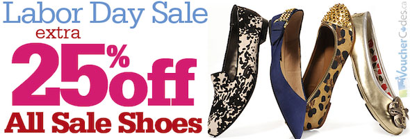 Shoes.com Labor Day Sale