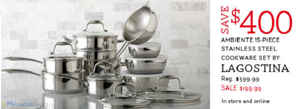 Save on Cookware at The Bay