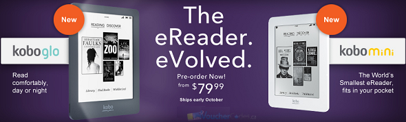 Pre-order the new eReaders from Indigo
