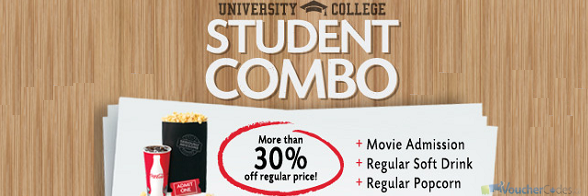 Student Combo deal at Empire theaters