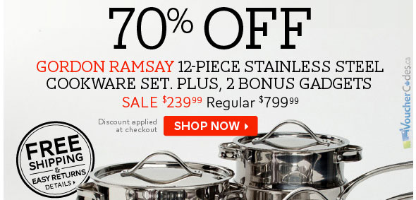 The Bay Gordon Ramsay Cookware