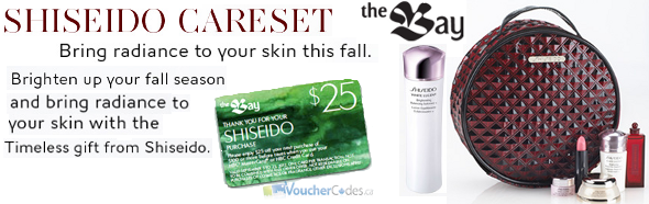 Shiseido Gifts and more at The Bay
