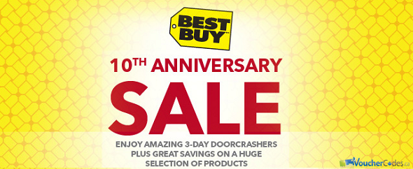 Best Buy anniversary event