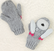 Poodle gloves