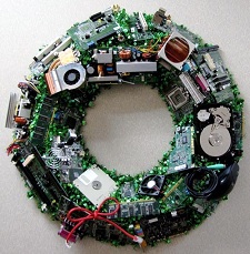 Computer Wreath