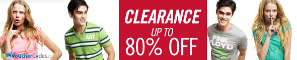 Up to 80% off at Aeropostale