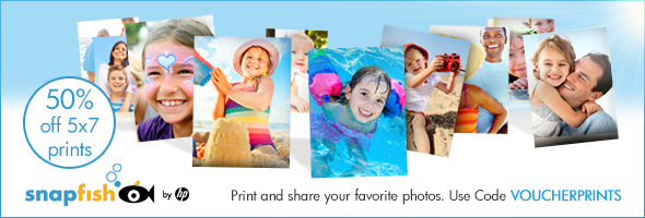50% off 5x7 Prints at SnapFish Canada with this Exclusive
