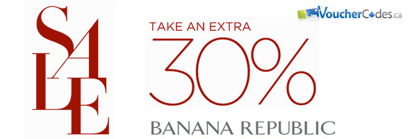 Banana Republic 30% Off Sale Items