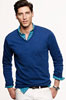 Men's Cotton-Cashmere V-Neck Sweater