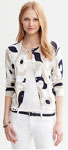 Abstract Print Cardigan