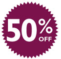 50% Off