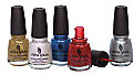 China Glaze nail lacquers