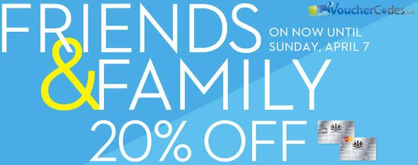 Hudson's Bay Friends and Family Event