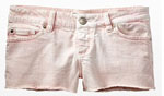 Pink Jean Shorts