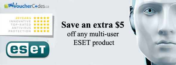 Eset $5 Off Multi-User Product