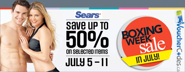Sears Boxing Week Sale