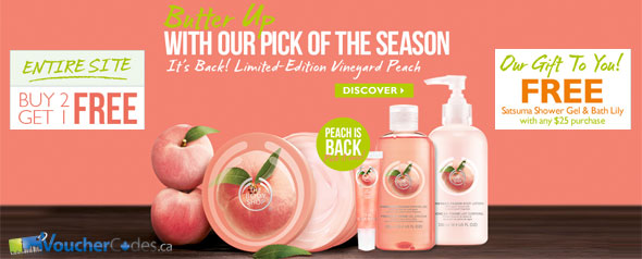 The Body Shop's Deals & Free Shipping