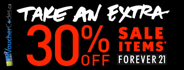 Forever 21 Extra 30% Off