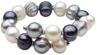 MultiColor Freshwater Pearl Bracelet