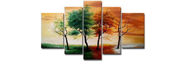 Four Seasons Canvas Art