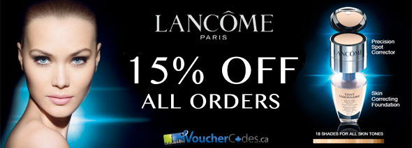 Lancome 15% Off Everything