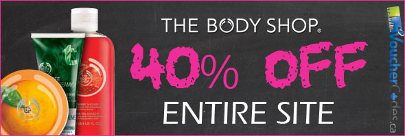 The Body Shop Canada 40% Off 