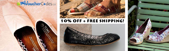 Toms Shoes 10% Off