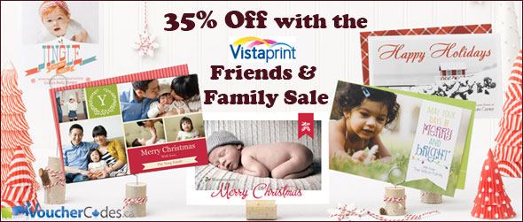 Vistaprint Friends & Family Sale