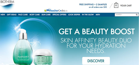 Free shipping and more at Biotherm